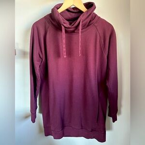 Gap Burgundy Cowl Neck Sweater